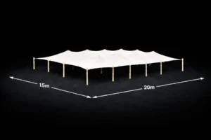 Stretchzelt 15x20m