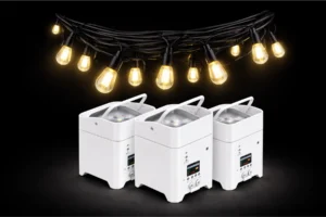 Beleuchtungspaket für das 3 Mast Sailcloth-Zelt