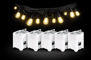 Beleuchtungspaket für das 5 Mast Sailcloth-Zelt oder größer