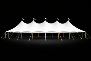 5-Mast Sailclothzelt oder größer