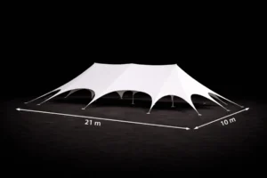 Sternenzelt 21x10m