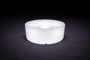 LED Flaschenkühler rund mieten