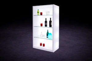 LED Thekenregal klein mieten