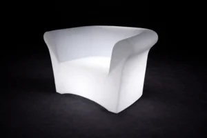 LED Stuhl rund mieten