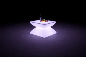 LED Cocktailtisch mieten