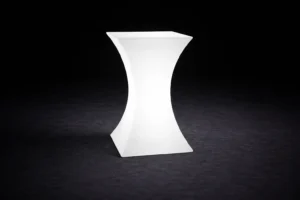 LED Stehtisch eckig mieten
