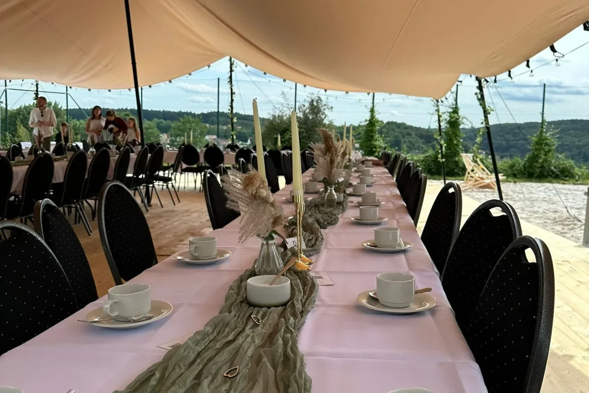 Bankettbestuhlung Vermietung EmsEvents