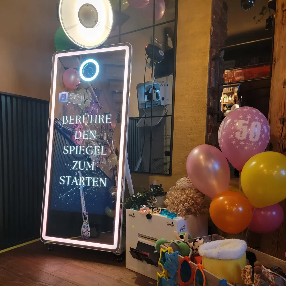 Fotospiegel für Hochzeit mieten