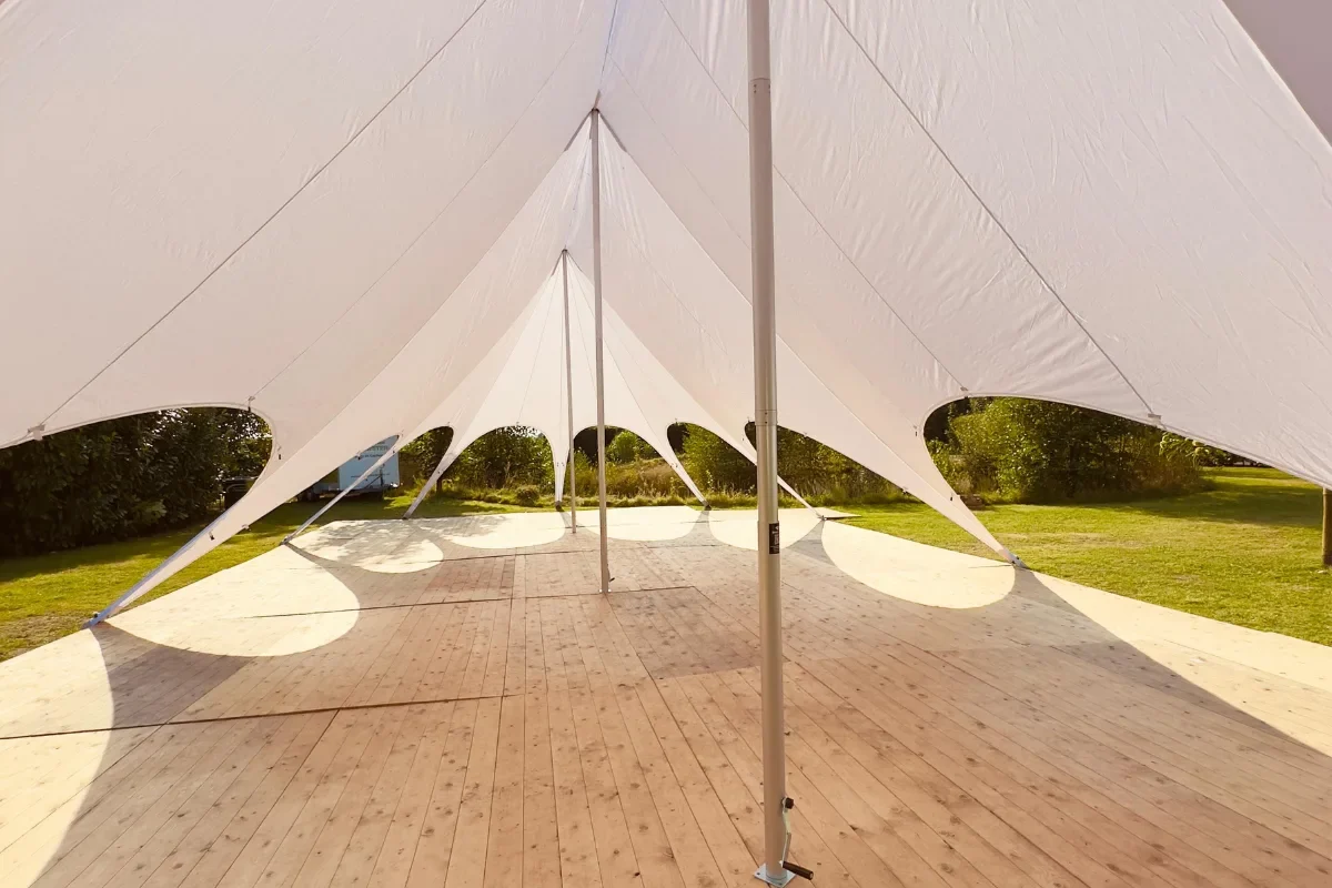 Sternenzelt Innenansicht EmsEvents Zeltverleih