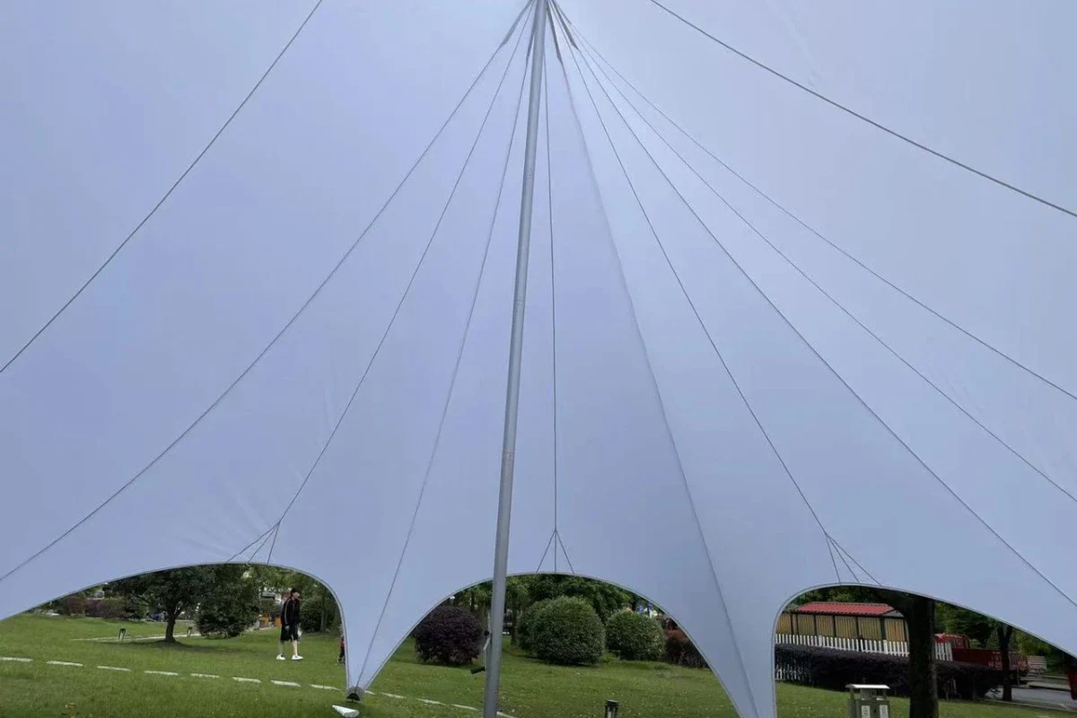 Sternenzelt Innensicht Zelt für Winter und Sommer