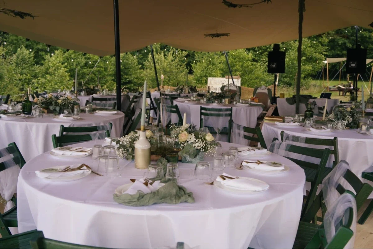 Stretchzelt als Hochzeitszelt mieten Zeltverleih EmsEvents