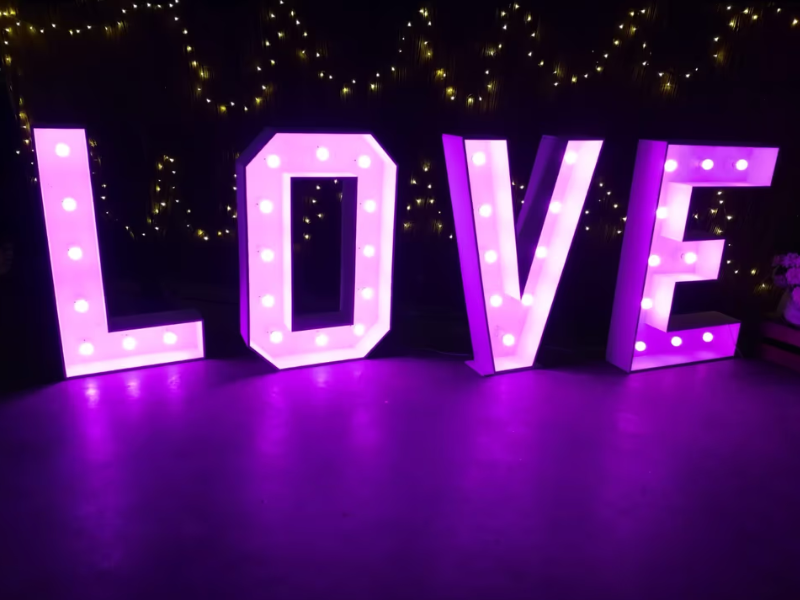 Vintage XXL Love Buchstabe mieten EmsEvents