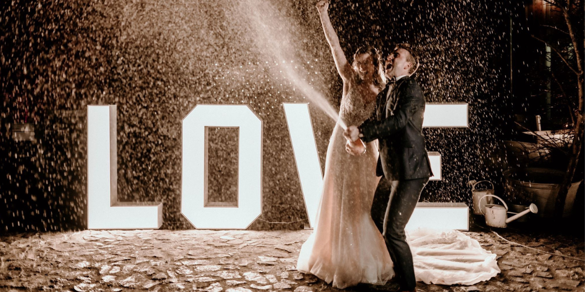 XXL LOVE Buchstaben mieten für Hochzeit EmsEvents