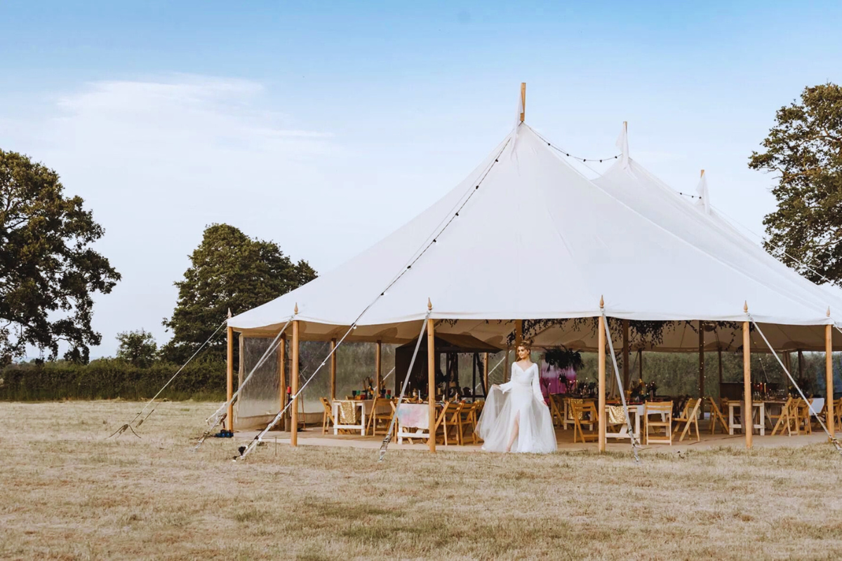 Zelt für Hochzeit mieten EmsEvents